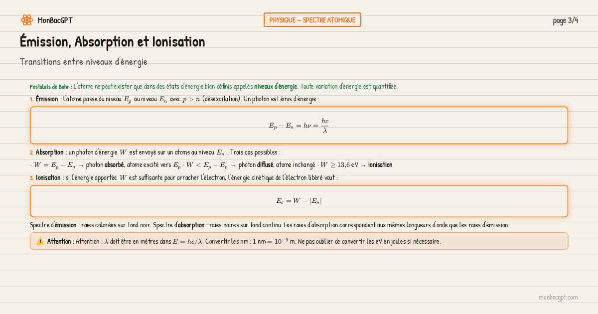 emission absorption